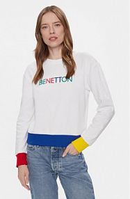 Bluza United Colors Of Benetton biała damska 