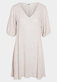 Sukienka letnia Noisy May beżowa 