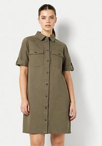 Sukienka jeansowa Noisy May oliwkowa 