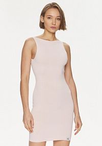 Sukienka letnia Calvin Klein Jeans różowa 