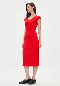 Sukienka letnia Tommy Hilfiger czerwona 