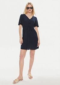 Sukienka letnia Vero Moda granatowa Mymilo 10303686  Regular Fit