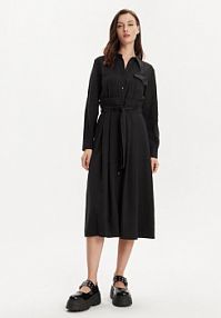 Sukienka MAX&Co. czarna Koszulowa