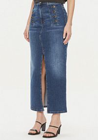 Spódnica jeansowa ViCOLO niebieska 