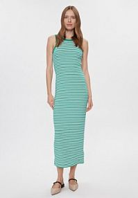 Sukienka letnia Tommy Hilfiger zielona 