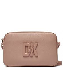 Torebka listonoszka DKNY beżowa 