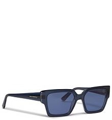 Okulary KARL LAGERFELD granatowe damskie Przeciwsłoneczne