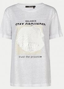 T-shirt Marc Aurel biały damski 