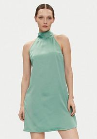Sukienka koktajlowa YAS zielona 
