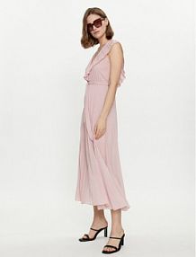 Sukienka wieczorowa Dixie różowa Koktajlowa