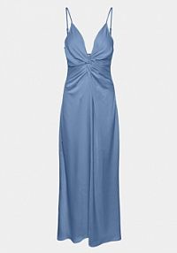 Sukienka wieczorowa YAS niebieska 