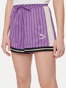 Szorty sportowe Puma fioletowe T7 For The Fanbase 624345  Regular Fit