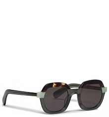 Okulary Kaleos brązowe damskie Przeciwsłoneczne