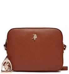 Torebka wieczorowa U.S. Polo Assn. brązowa 