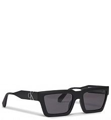 Okulary Calvin Klein Jeans czarne damskie Przeciwsłoneczne