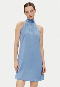 Sukienka koktajlowa YAS niebieska 