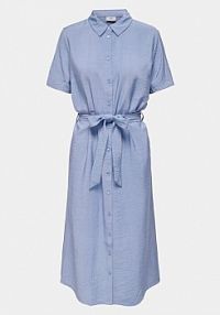 Sukienka JDY niebieska Koszulowa