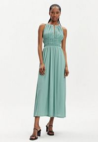 Sukienka wieczorowa YAS zielona Koktajlowa