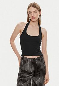 Top Noisy May czarny damski 