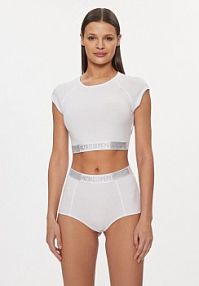 Bluzka Patrizia Pepe biała damska 