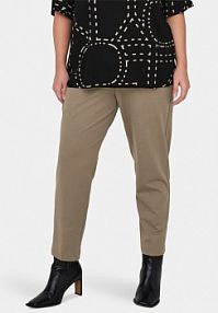 Chinosy ONLY Carmakoma brązowe 