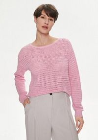 Sweter Vila różowy damski 