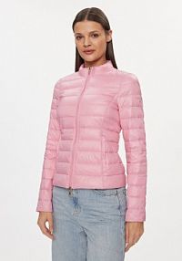 Kurtka puchowa Patrizia Pepe różowa damska 