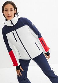 Kurtka narciarska z rozcięciami wentylacyjnymi, nieprzemakalna  damska Bonprix