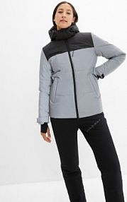 Kurtka pikowana funkcyjna, odblaskowa  damska Bonprix