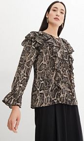 Tunika z falbanami  Bonprix