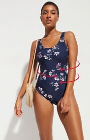 Kostium kąpielowy shape, lekki stopień modelowania sylwetki  Bonprix