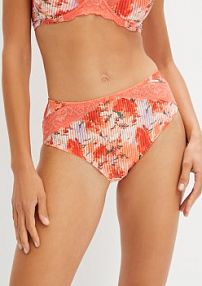 Figi maxi z koronką  Bonprix