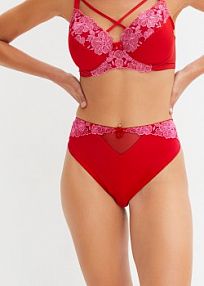 Stringi maxi z poliamidu z recyklingu  Bonprix