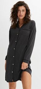 Koszula nocna oversize z czystej bawełny  Bonprix