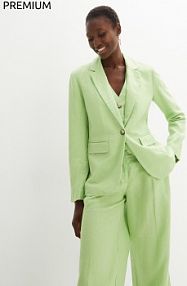 Żakiet z czystego lnu  Bonprix