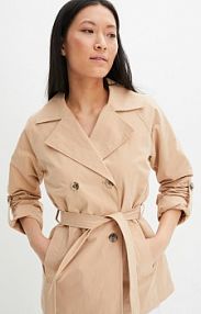 Krótki trencz  Bonprix