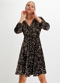 Sukienka z cekinami  Bonprix