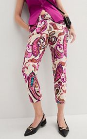 Spodnie ze stretchem 7/8  damskie Bonprix