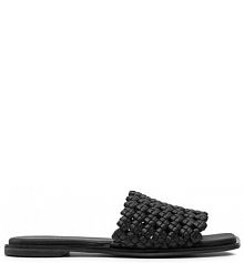 Klapki Calvin Klein czarne damskie