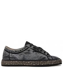 Sneakersy Le Silla czarne damskie