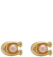 Kolczyki Coach złote