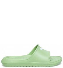 Klapki Puma zielone damskie