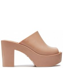 Klapki eleganckie Melissa beżowe