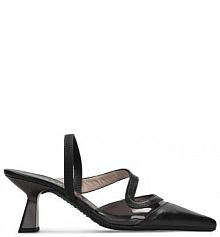 Sandały na obcasie Hispanitas czarne