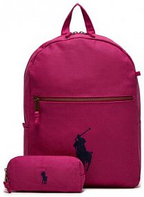 Plecak Polo Ralph Lauren różowy damski