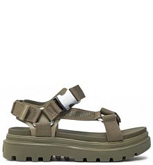 Sandały Palladium zielone damskie