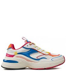 Sneakersy Desigual niebieskie damskie