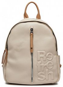 Plecak Refresh beżowy damski
