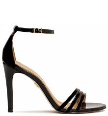 Sandały na obcasie Kazar czarne