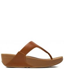 Japonki FitFlop brązowe damskie